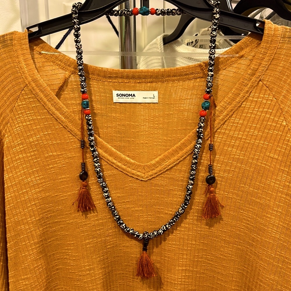 Artesian Tibetan Bone of Art Necklace